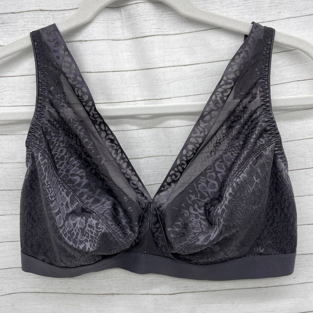 Fantasie Womens Envisage Bra  Size Medium M Gray FL6911SLE Sexy Wireless Unlined